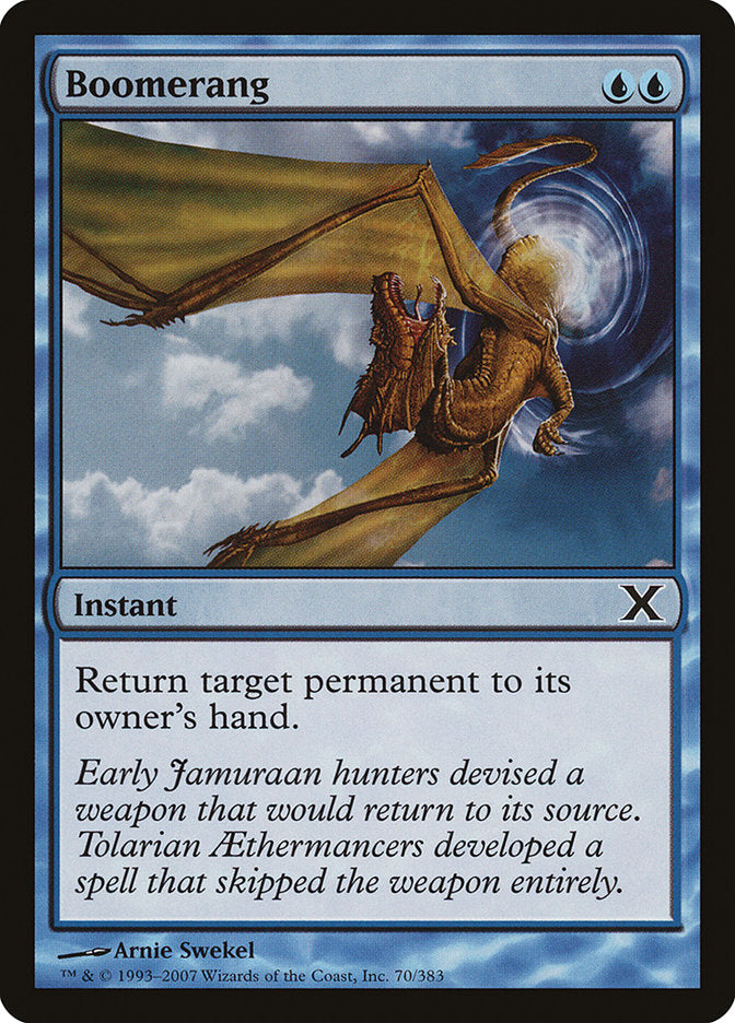 Boomerang [Tenth Edition] | Jomio and Rueliete's Cards and Comics