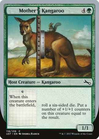 Mother Kangaroo [Unstable] | Jomio and Rueliete's Cards and Comics