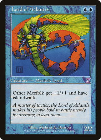 Lord of Atlantis [Time Spiral Timeshifted] | Jomio and Rueliete's Cards and Comics