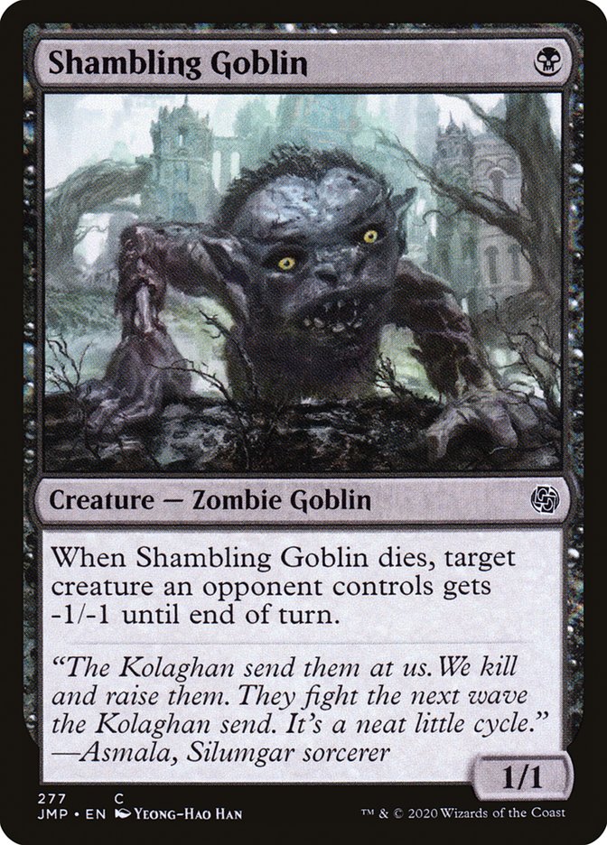 Shambling Goblin [Jumpstart] | Jomio and Rueliete's Cards and Comics
