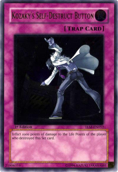 Kozaky's Self-Destruct Button [TLM-EN052] Ultimate Rare | Jomio and Rueliete's Cards and Comics
