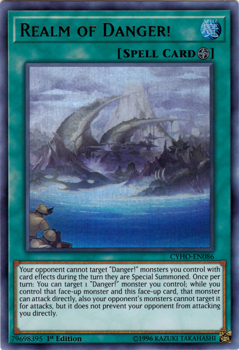 Realm of Danger! [CYHO-EN086] Ultra Rare | Jomio and Rueliete's Cards and Comics
