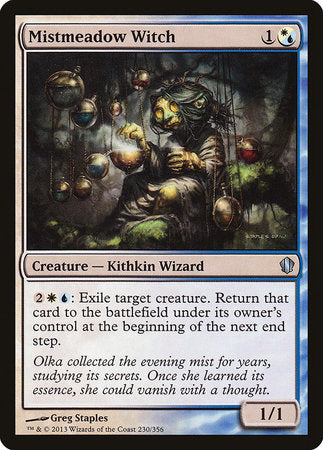 Mistmeadow Witch [Commander 2013] | Jomio and Rueliete's Cards and Comics