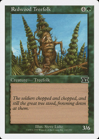 Redwood Treefolk [Classic Sixth Edition] | Jomio and Rueliete's Cards and Comics