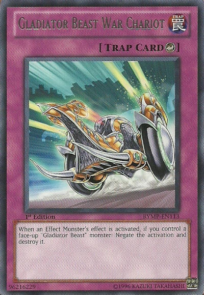Gladiator Beast War Chariot [RYMP-EN113] Rare | Jomio and Rueliete's Cards and Comics