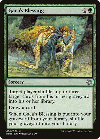 Gaea's Blessing [Duel Decks: Nissa vs. Ob Nixilis] | Jomio and Rueliete's Cards and Comics