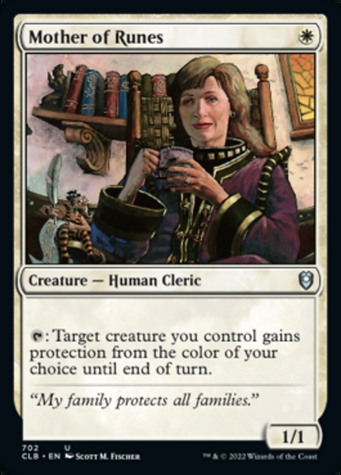 Mother of Runes [Commander Legends: Battle for Baldur's Gate] | Jomio and Rueliete's Cards and Comics