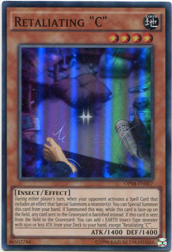 Retaliating "C" [OP04-EN007] Super Rare | Jomio and Rueliete's Cards and Comics