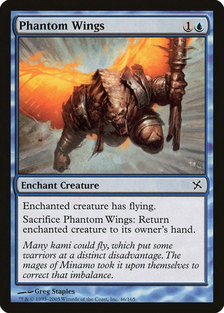 Phantom Wings [Betrayers of Kamigawa] | Jomio and Rueliete's Cards and Comics
