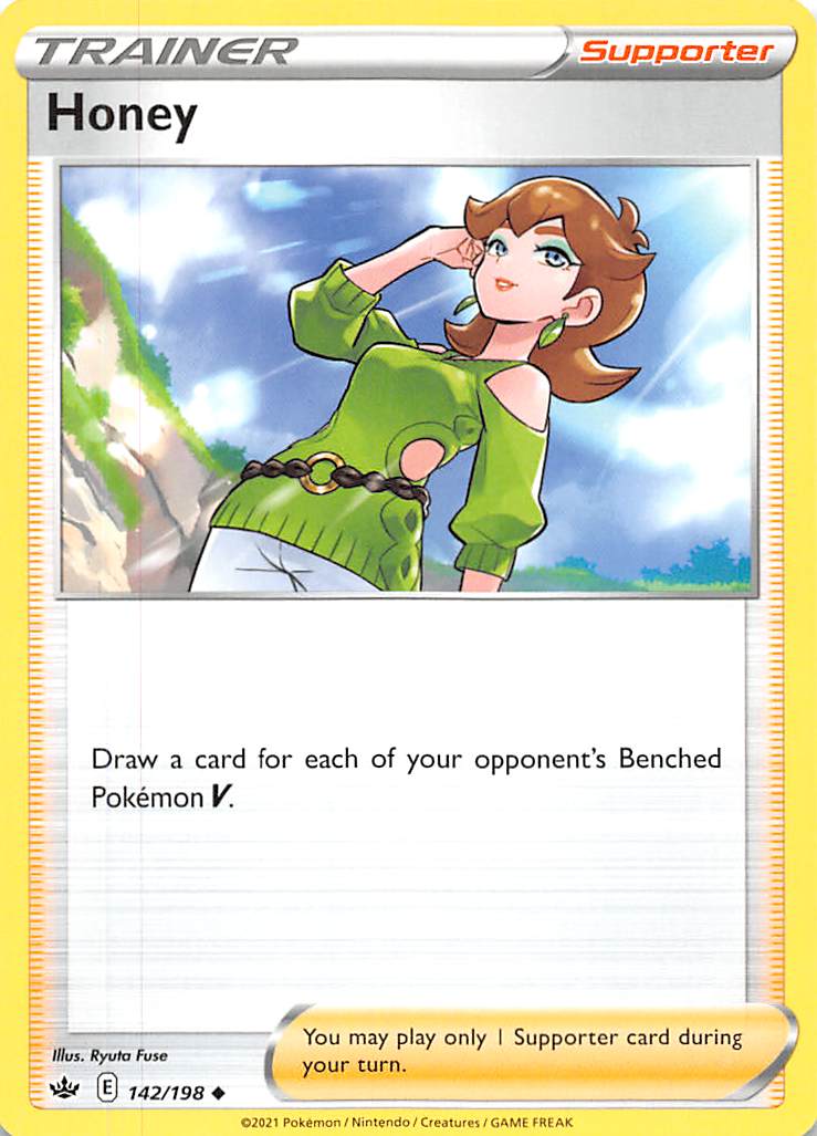 Honey (142/198) [Sword & Shield: Chilling Reign] | Jomio and Rueliete's Cards and Comics