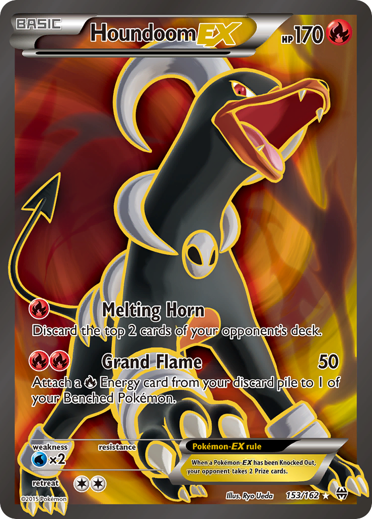 Houndoom EX (153/162) [XY: BREAKthrough] | Jomio and Rueliete's Cards and Comics