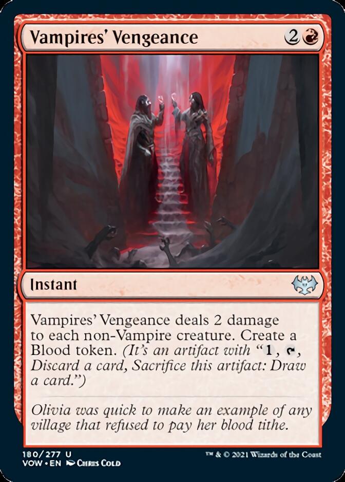 Vampires' Vengeance [Innistrad: Crimson Vow] | Jomio and Rueliete's Cards and Comics