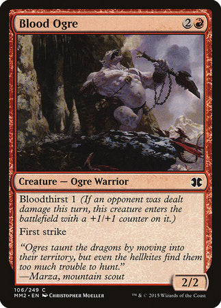 Blood Ogre [Modern Masters 2015] | Jomio and Rueliete's Cards and Comics
