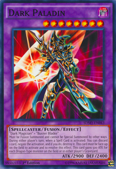 Dark Paladin [SDMY-EN043] Common | Jomio and Rueliete's Cards and Comics