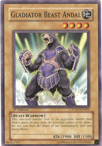 Gladiator Beast Andal [PTDN-EN001] Common | Jomio and Rueliete's Cards and Comics