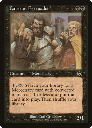 Cateran Persuader [Mercadian Masques] | Jomio and Rueliete's Cards and Comics