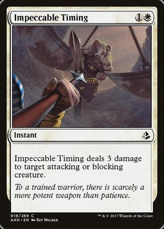 Impeccable Timing [Amonkhet] | Jomio and Rueliete's Cards and Comics