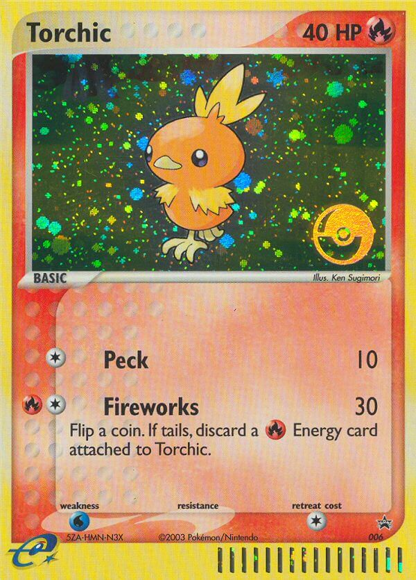Torchic (006) [Nintendo: Black Star Promos] | Jomio and Rueliete's Cards and Comics