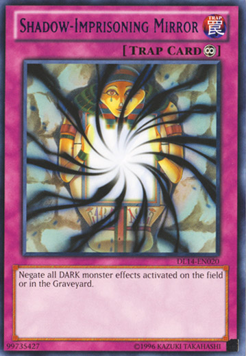 Shadow-Imprisoning Mirror (Purple) [DL14-EN020] Rare | Jomio and Rueliete's Cards and Comics