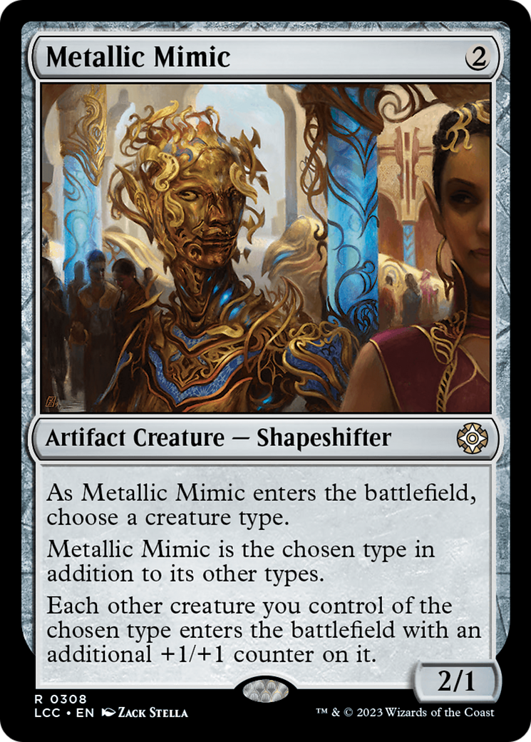 Metallic Mimic [The Lost Caverns of Ixalan Commander] | Jomio and Rueliete's Cards and Comics