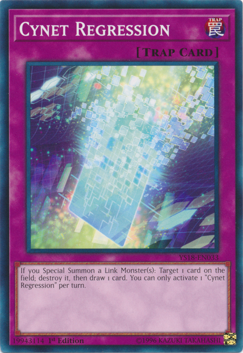 Cynet Regression [YS18-EN033] Common | Jomio and Rueliete's Cards and Comics