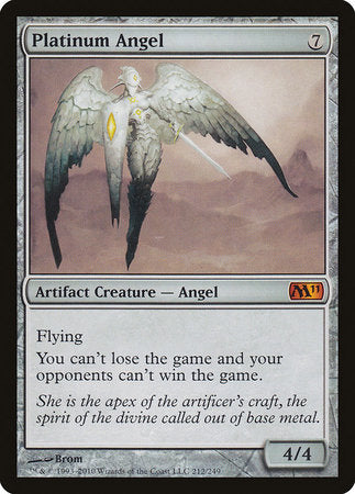 Platinum Angel [Magic 2011] | Jomio and Rueliete's Cards and Comics