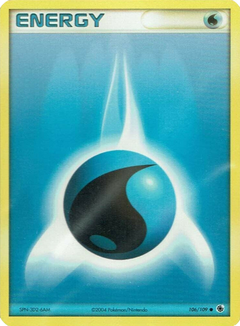 Water Energy (106/109) [EX: Battle Stadium] | Jomio and Rueliete's Cards and Comics