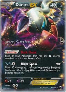 Darkrai EX (63/108) (Pesadelo Prism - Igor Costa) [World Championships 2012] | Jomio and Rueliete's Cards and Comics