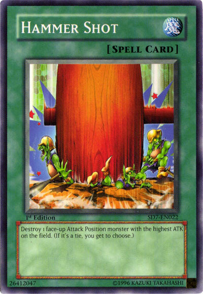 Hammer Shot [SD7-EN022] Common | Jomio and Rueliete's Cards and Comics