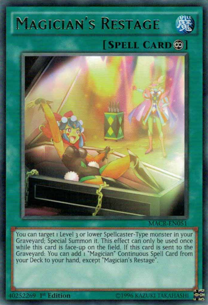 Magician's Restage [MACR-EN051] Rare | Jomio and Rueliete's Cards and Comics