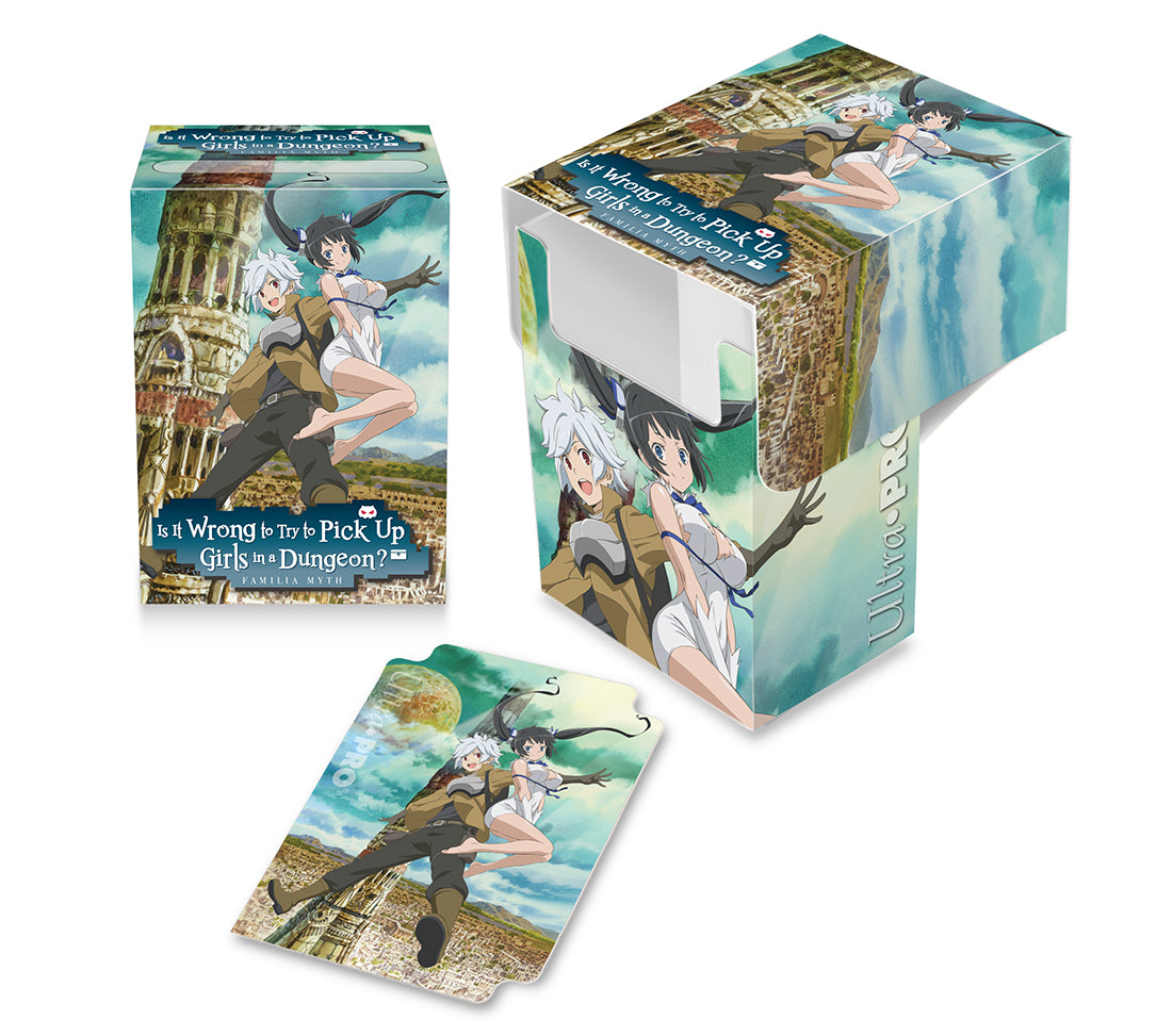 Ultra PRO: Deck Box - Is It Wrong to Try to Pick Up Girls in a Dungeon? (Bell & Hestia) | Jomio and Rueliete's Cards and Comics