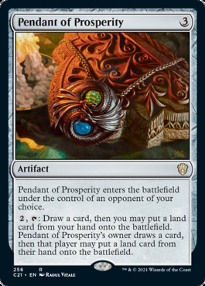 Pendant of Prosperity [Commander 2021] | Jomio and Rueliete's Cards and Comics