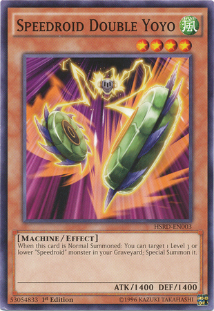 Speedroid Double Yoyo [HSRD-EN003] Common | Jomio and Rueliete's Cards and Comics