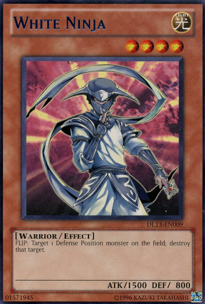 White Ninja (Blue) [DL13-EN009] Rare | Jomio and Rueliete's Cards and Comics