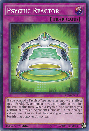 Psychic Reactor [BP03-EN222] Common | Jomio and Rueliete's Cards and Comics