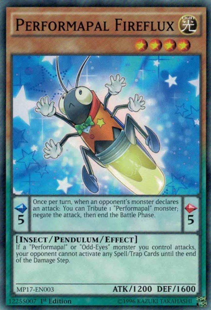 Performapal Fireflux [MP17-EN003] Common | Jomio and Rueliete's Cards and Comics