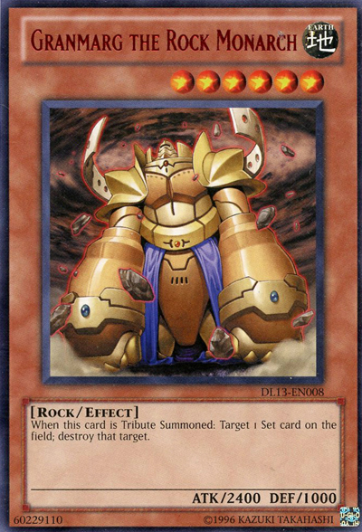 Granmarg the Rock Monarch (Red) [DL13-EN008] Rare | Jomio and Rueliete's Cards and Comics