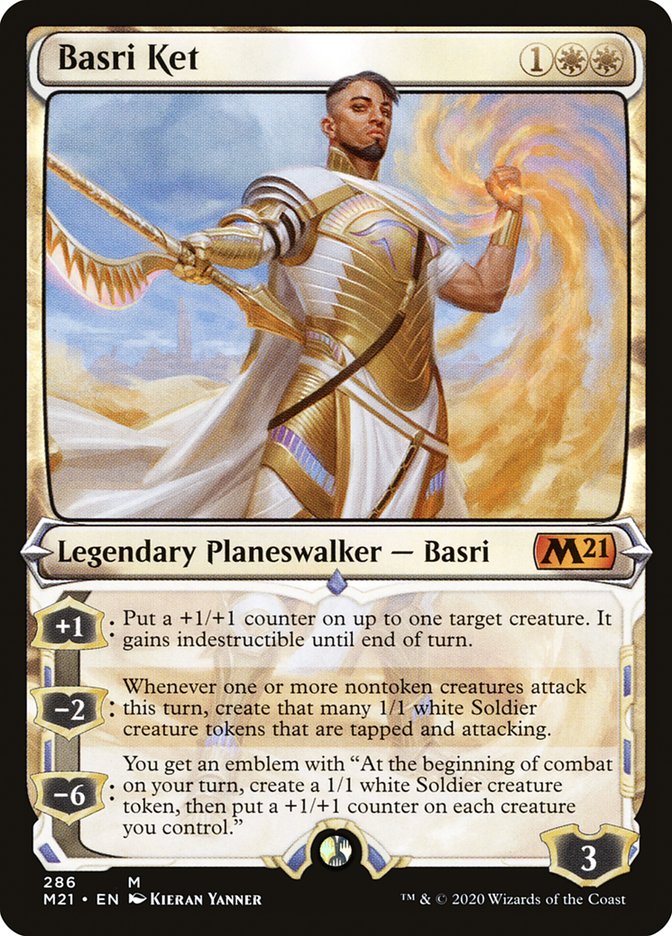 Basri Ket (Showcase) [Core Set 2021] | Jomio and Rueliete's Cards and Comics