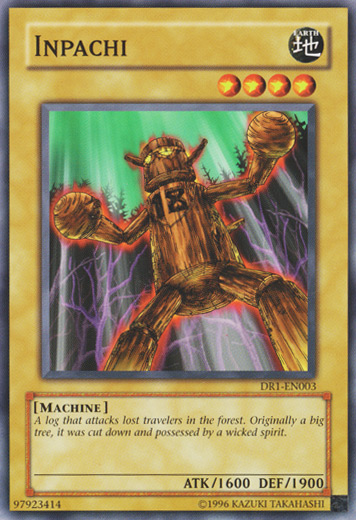 Inpachi [DR1-EN003] Common | Jomio and Rueliete's Cards and Comics