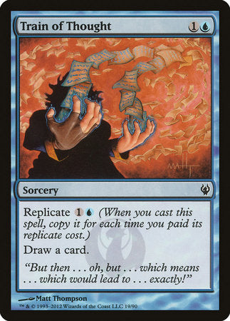 Train of Thought [Duel Decks: Izzet vs. Golgari] | Jomio and Rueliete's Cards and Comics