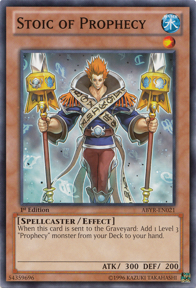 Stoic of Prophecy [ABYR-EN021] Common | Jomio and Rueliete's Cards and Comics