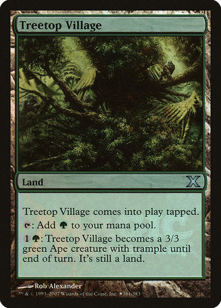 Treetop Village [Summer of Magic] | Jomio and Rueliete's Cards and Comics