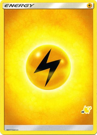 Lightning Energy (Pikachu Stamp #22) [Battle Academy 2020] | Jomio and Rueliete's Cards and Comics