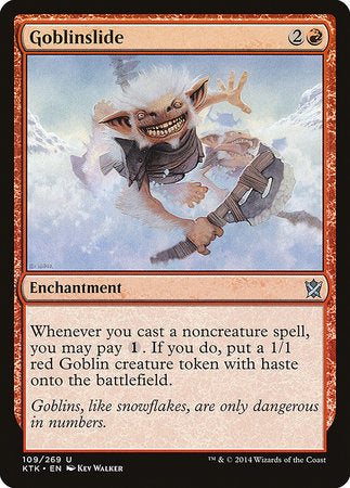 Goblinslide [Khans of Tarkir] | Jomio and Rueliete's Cards and Comics