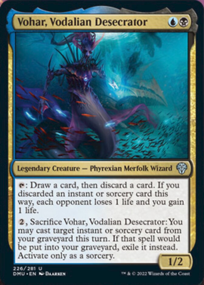 Vohar, Vodalian Desecrator [Dominaria United] | Jomio and Rueliete's Cards and Comics