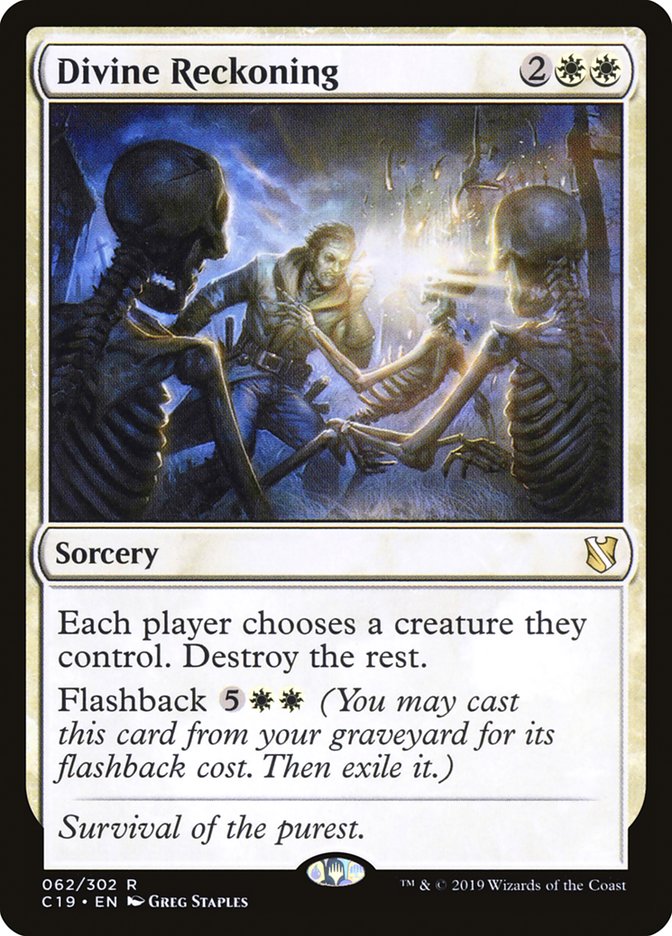 Divine Reckoning [Commander 2019] | Jomio and Rueliete's Cards and Comics