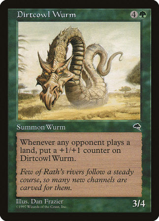 Dirtcowl Wurm [Tempest] | Jomio and Rueliete's Cards and Comics