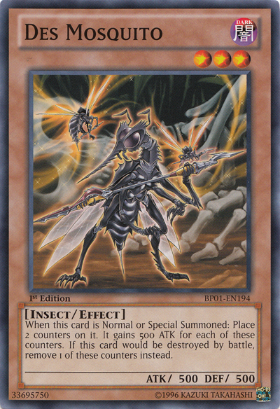 Des Mosquito [BP01-EN194] Common | Jomio and Rueliete's Cards and Comics
