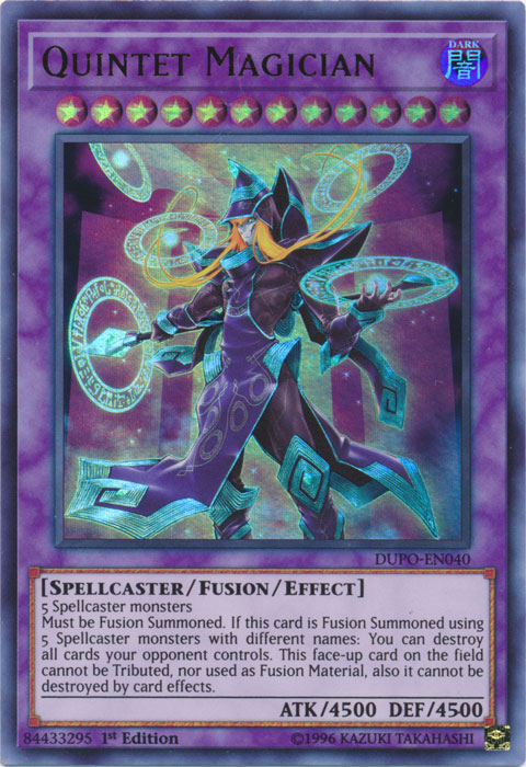 Quintet Magician [DUPO-EN040] Ultra Rare | Jomio and Rueliete's Cards and Comics