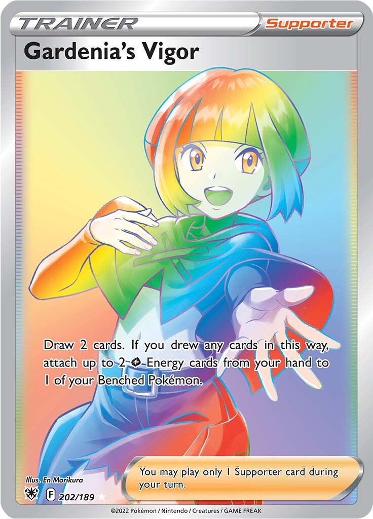 Gardenia's Vigor (202/189) [Sword & Shield: Astral Radiance] | Jomio and Rueliete's Cards and Comics